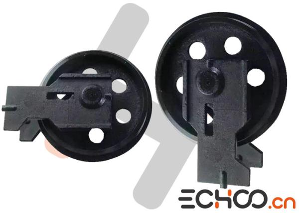 Roda mais inativa da máquina escavadora TB150