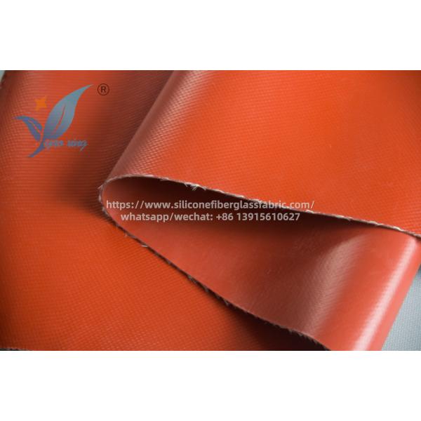 4.0mm Fire Retardant Silicone Fiberglass Fabric Durable Industrial Grade