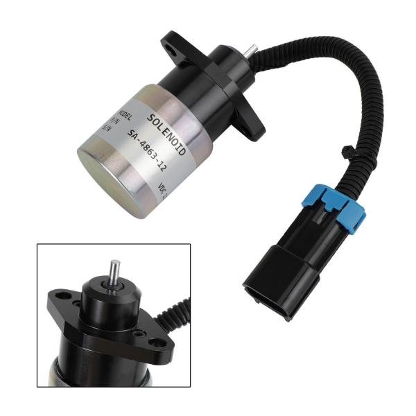 0175-12A5C9S Sa-4863-12V Stop Solenoid Actuator For Woodward Kubota Engine O3