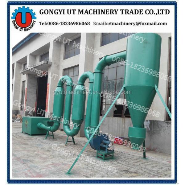 22кВт Газовое отопление Древесина пиломатериалы для сушки пиломатериалов для циклонов Ротационный барабан