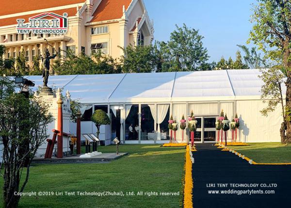 Barracas luxuosas do casamento da tampa colorida 20x50m fáceis ao desmontado