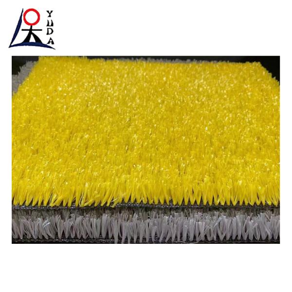 Green Synthetic Grass Turf Landscaping For Weatherproof Outdoor Plastic Lawn Mat