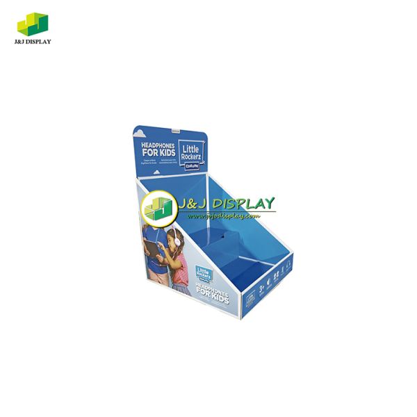 Personal Care Cardboard Counter Top Display Unit Foldable Retail PDQ Display Case