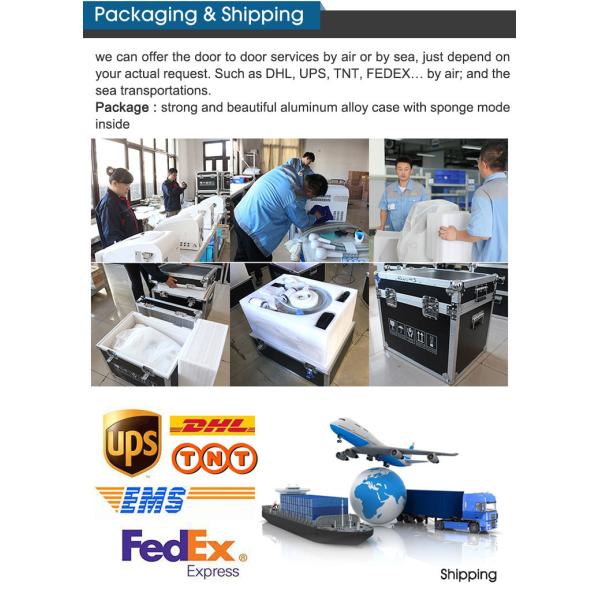 Máquina estacionária de Thermage RF, máquina da remoção do enrugamento do RF para a clínica/salão de beleza