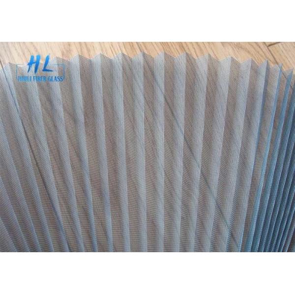 Good Flexibility Plisse Fly Screen , Smooth Sliding Retractable Fly Screens
