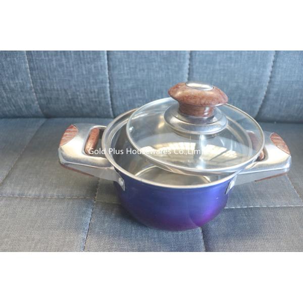 Restaurant Soup Pot Stainless Steel Cookware Sets 2 Handle