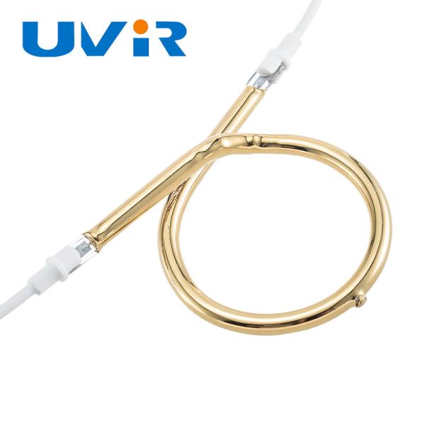 Галогенная кольцевая инфракрасная нагревательная лампа 24В-575В, настраиваемая