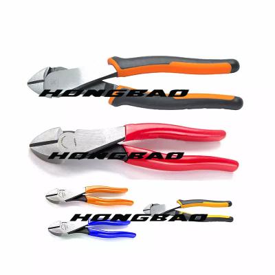 8 10 Inch Heavy Duty Diagonal Cutting Pliers Hand Tool Fat Big Head S Type Bent Body