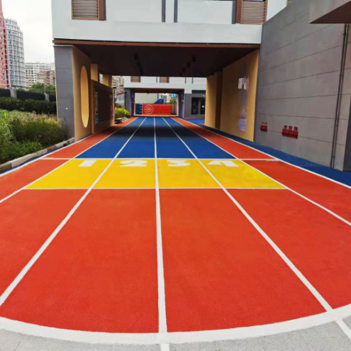 EPDM Rubber Playground Surface SBR Rubber Granules For Playground Safety Flooring Playground Rubber Floor 