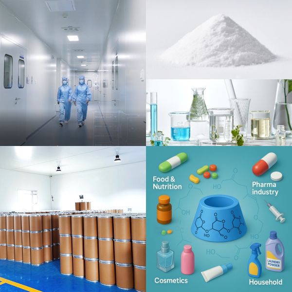 Wholesale Food Grade Gamma Cyclodextrin for Dietary Supplements - Encapsulation Agent for Bioactive Ingredients