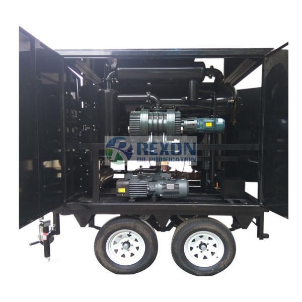 Mobile Transformer Oil Regeneration Machine Vacuum Transformer Oil Dehydration Plant