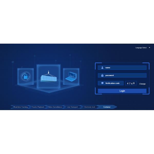 Замок контейнера GPS похищения устойчивый