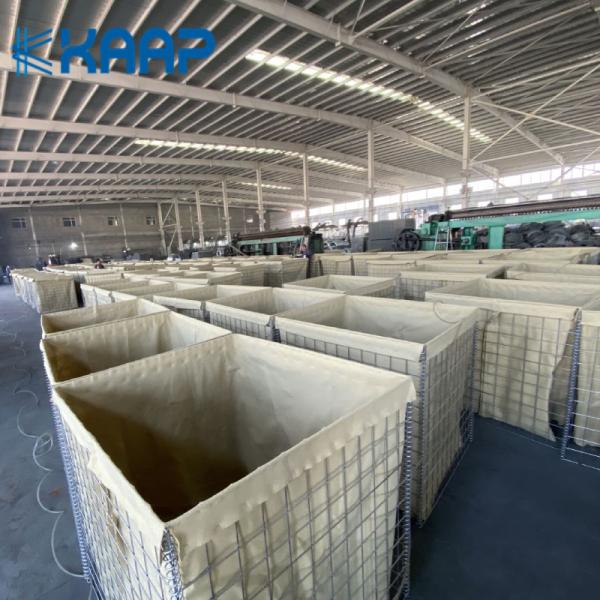 ячеистая сеть 5mm Galfan сварила барьер обороны Gabion