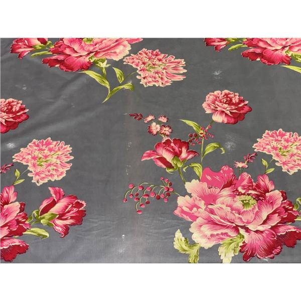 печатание цветка ткани трико полиэстера 100gsm 2.3m широкое для крышки тюфяка