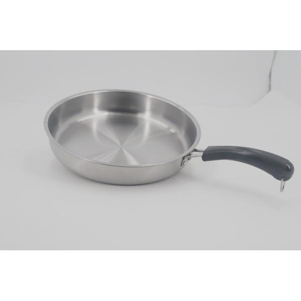 22cm 24cm 26cm Stainless Steel Non Stick Frying Pan Kitchen Cookware Food Grade