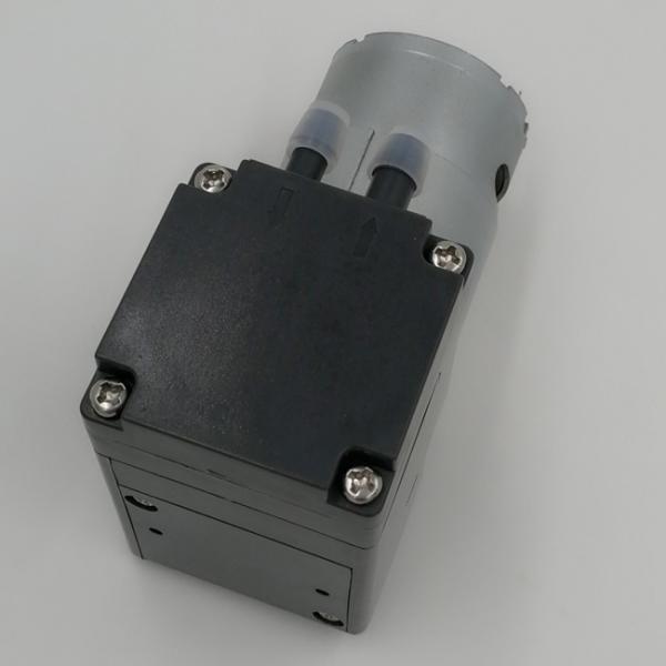 Plastic Electric Air Vacuum Pump , Membrane Small Vacuum Pump 12V DC Motor