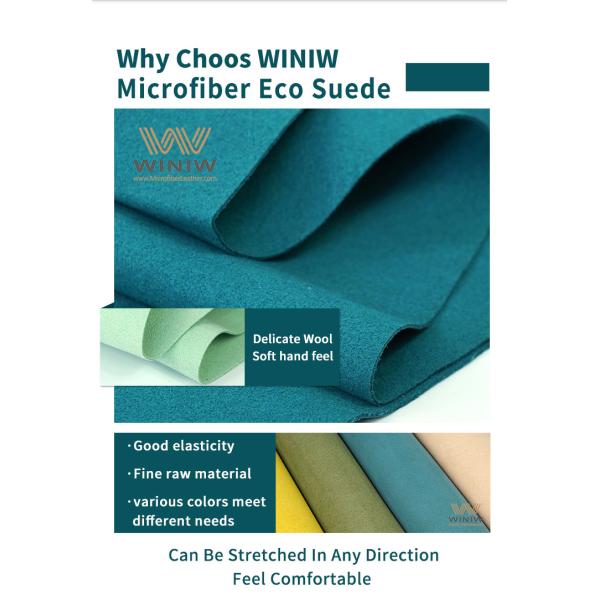 0.5mm Luxury Micro Fiber Synthetic Suede Leather Ultra Suede Leather For Jewelry Box