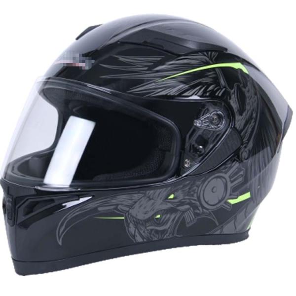 Full Face Motorcycle Helmet with DOT Certificate and Customized Logo Accepted Sample