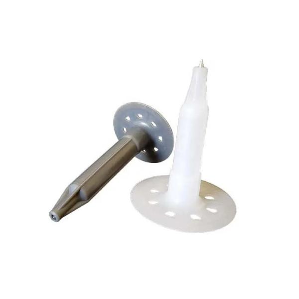 Corrosion Resistant Flat Head Wall Insulation Fasteners With Anti Rotation Design