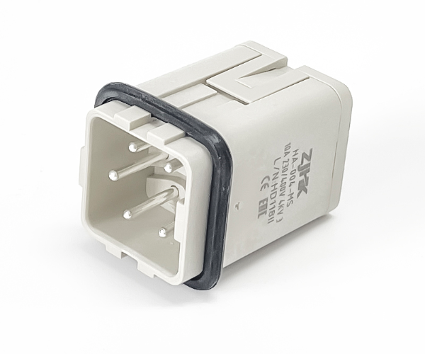 Compact 4Contacts Cage-clamp Heavy Duty Connector