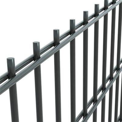 Square Galvanized Welded Wire Mesh Double  wire  Fencing Width 0.9-2.5m  pvc coated wire mesh fence