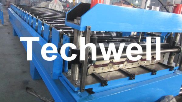 5.5 Kw Main Motor Power Color Steel Roof Wall Panel Roll Forming Machine For Roofing