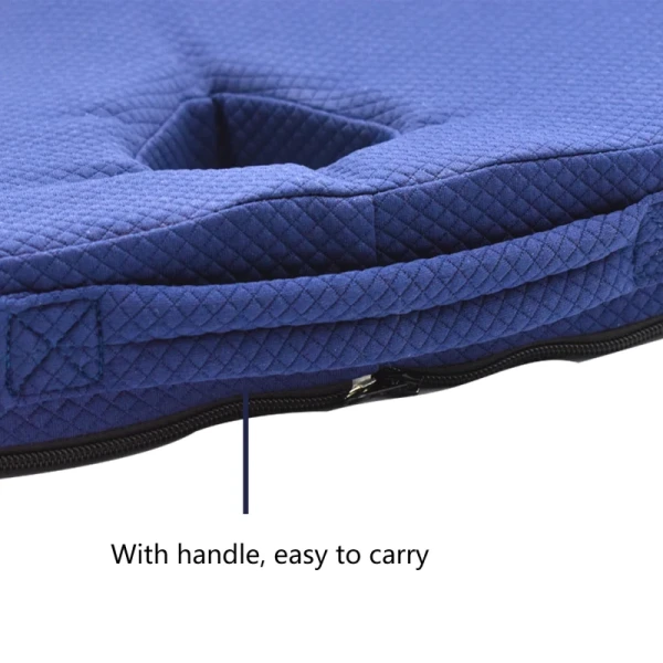 Jourm-2021 Memory Foam Seat Cushion for Office Chair Woven Fabric Back Pain Relief