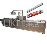 Máquina de embalaje de papel de aluminio para cartón blanco 60 cajas/min