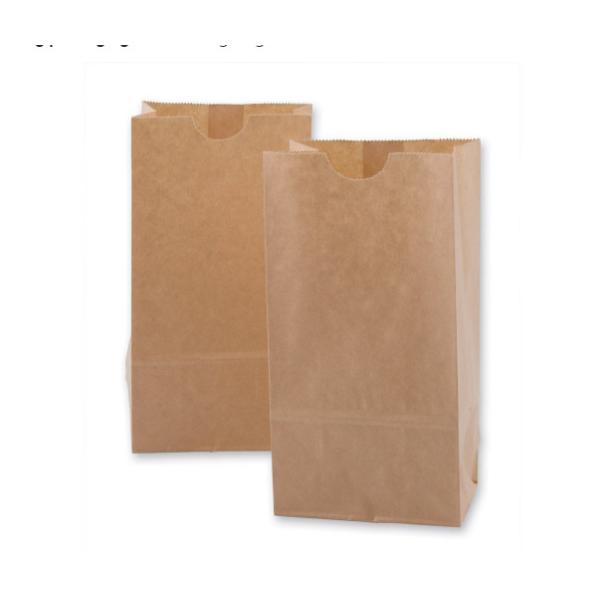 bolso de compras caliente de encargo del papel de Kraft de la venta