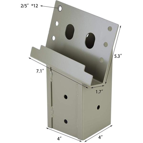 Deep Deer Stand Hunting Blinds Shooting Shack Outdoor 4x4 Compound Angle Brackets Nonstandard