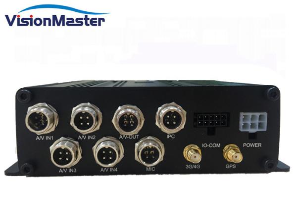 OTA Function 4 Channel Car Dvr Recorder H.265 With GPS Automotive Dvr System