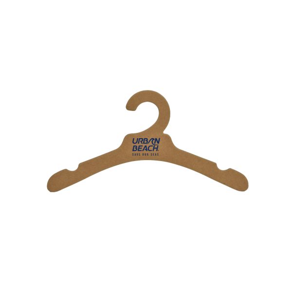 Custom Color Cardboard Clothes Hanger 35Cm Size Paper Hanger For Garment Usage