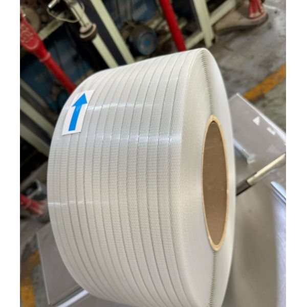 PP packing belt 15mm yellow PP strapping for 100% recyclable and New PP material