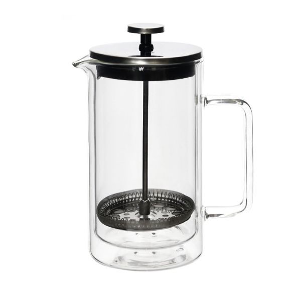 High Borosilicate Transparent Glass Jugs Coffee Milk Frother French Press Tea Maker