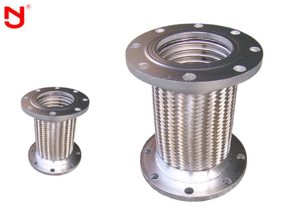 Pipeline Metal Expansion Joint Sprial Welded Absorbs Thermal Growth With Flange