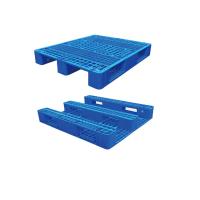 Palette en plastique industrielle de palette en plastique de HDPE de Vierge de GV 100 résistante