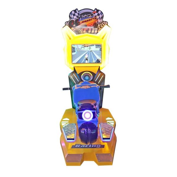 Motor Racing Arcade Games Machines , 1 Player Kids Motorbike Arcade Machine