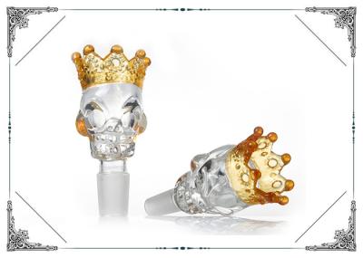 Crown Water Bong Accessories Glass Bowls For Smoking Skull Bowl