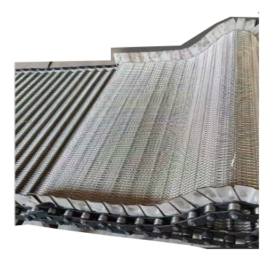 SUS304 Herringbone Mesh Conveyor Belt Stainless Steel Balanced Weave Wire Belt for Food Processing