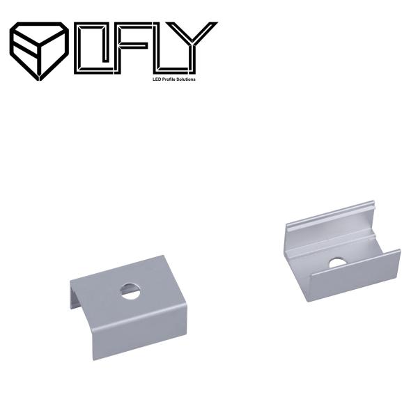 Perfil de borracha de néon do diodo emissor de luz do tubo 16*16mm do silicone YD-S1616-1 para a iluminação de tira
