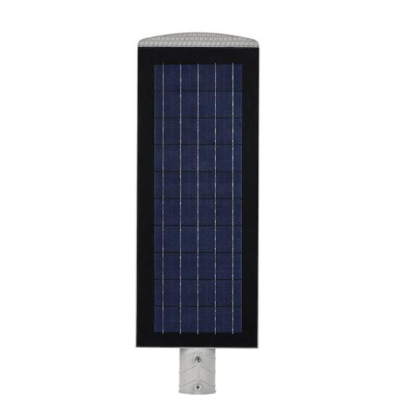 200w  led street light with solar panel integrated all in one led solar street light outdoor aluminum housing wall mount