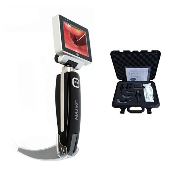 ICU Anesthesiology Video Laryngoscope Medical Equipment Portable Laryngoscope Flexible