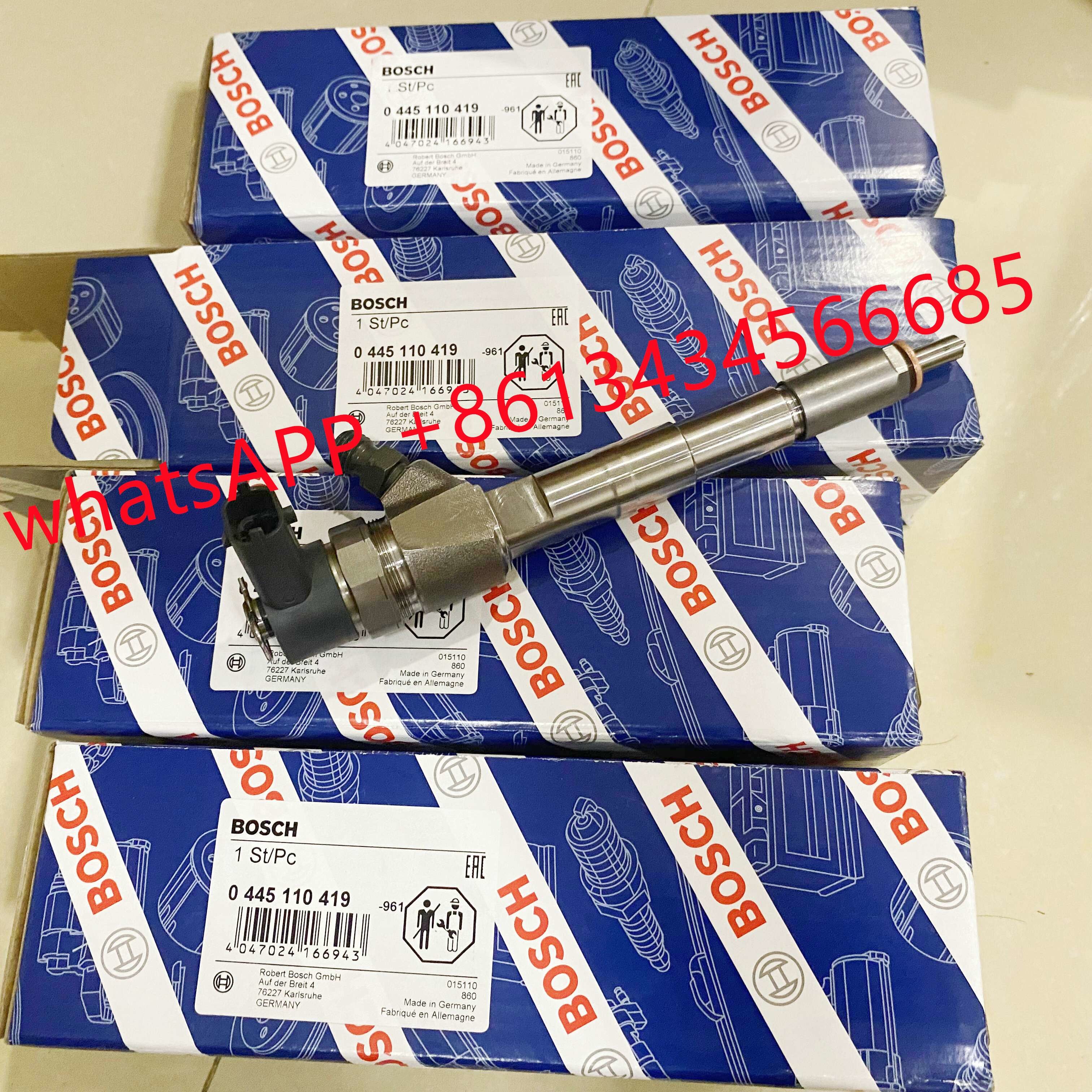 Высококачественный топливный дизельный инжектор Common Rail 0445110419 0986435213 для Alfa Romeo/Fiat/Jeep/Opel/Vauxhall 55233955