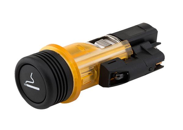 Length 80mm Car Cigarette Lighter Housing Cig Socket For Peugeot CC SW Etc