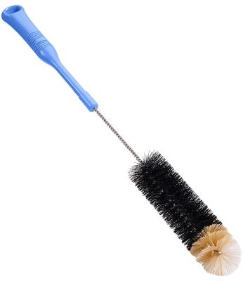 OEM Micro fio torcido escovas Tubo garrafa de limpeza extra longa alça