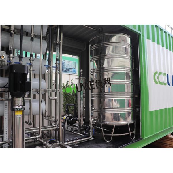 5000 Lph RO Water Treatment Plant Water Desalination System Water Purification Machine With Container