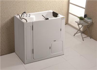 Stainless Steel Frame Walk In Bath And Shower / Portable Walk In Tub 300W Blower Pump