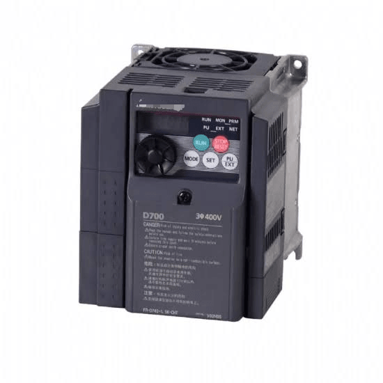 FR-E720-1.5K a compact, high-performance 1.5 kW industrial inverter drive belonging to the FREQROL-E700 series