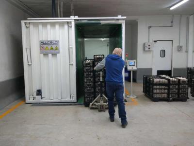 Automatic Pre Cooling Unit For Vegetables / Broccoli / Cauliflower