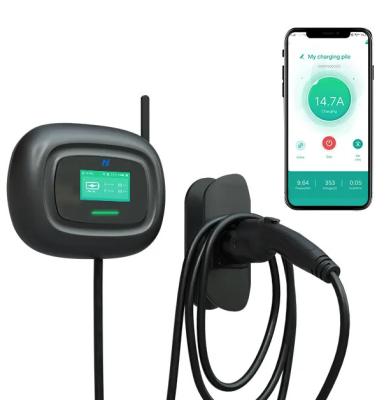 Wall Mounted EV Level 3 Charger 8-40A -25℃~+50℃ Operating Temperature